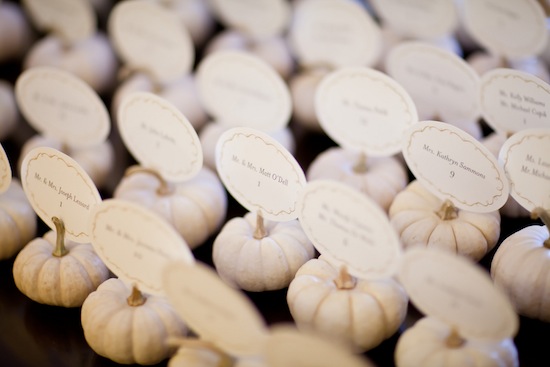 fall place card holders