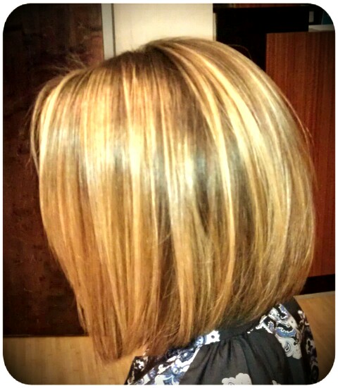 Brunette Blonde Bob Balayage Highlights Short Hair We Know How