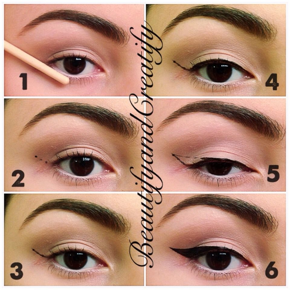 Different Ways On How To Do Perfect Winged Eyeliner - Eyeliner