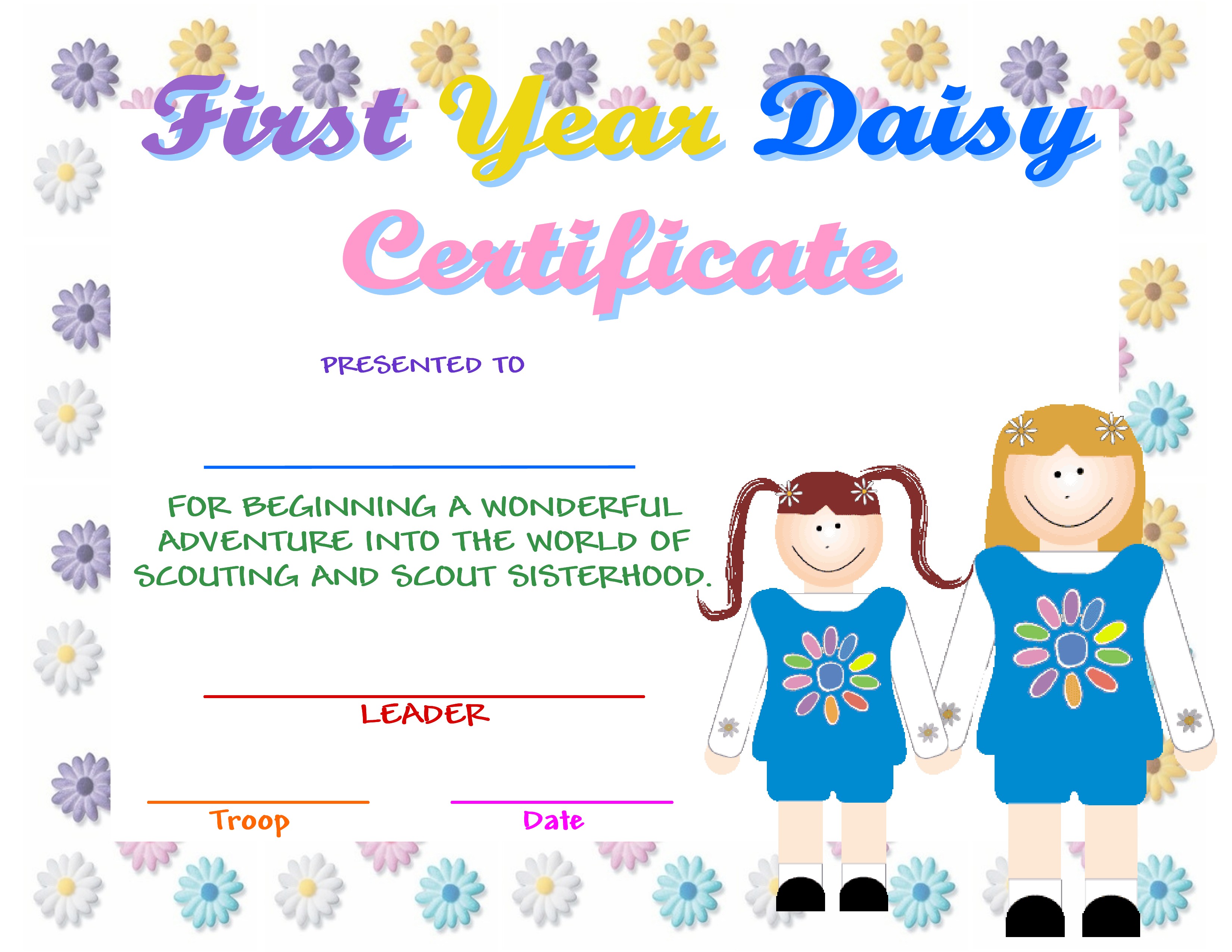 girl-scouts-daisy-welcome-certificate-ideas